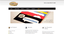 Desktop Screenshot of canaanprinting.com